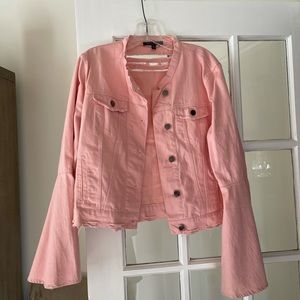 Romeo and Juliet Distressed jacket w/bell sleeves